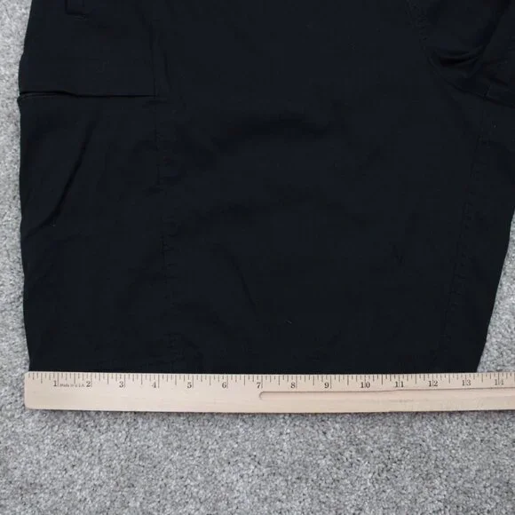 The North Face Class V Belted Shorts Mens 2XL XXL Black Nylon Stretch 9" inseam - Picture 6 of 12